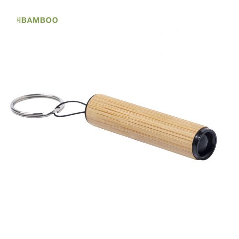 Porta-chaves lanterna em bambu