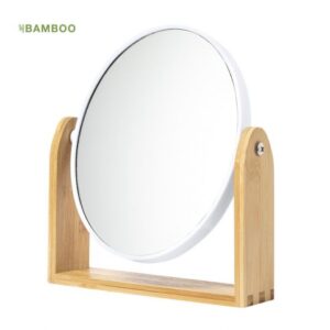 Espelho de mesa em bambu