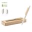 Set de esferográfica e lapiseira em palha de trigo e clip em bambu