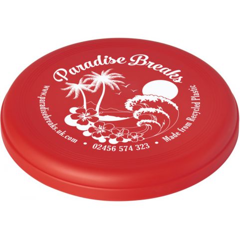 Frisbee fabricado com plástico do oceano