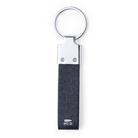 Porta-chaves elegante com fita em RPET