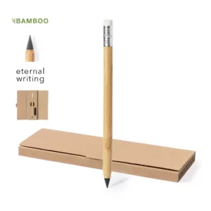 Lápis eterno em bambu