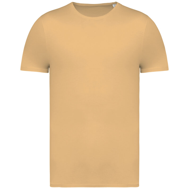 T-shirt decote redondo fabricada em Portugal