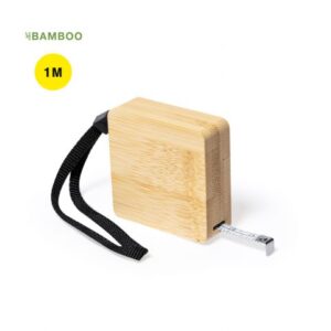 Fita métrica em bambu