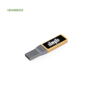 Pen USB de 16GB em bambu